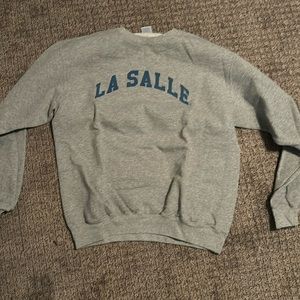 Light Grey La Salle University Sweatshirt